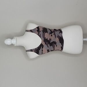 Lululemon Align Camo Heritage Dusty Bronze Workout Sports Bra